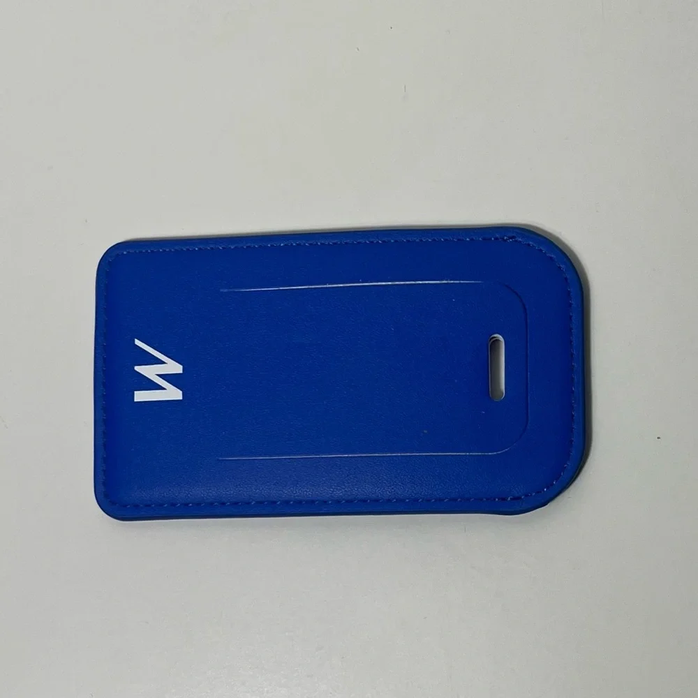 Marshalls Blue Luggage Suitcase Carryon Bag Identification Tag